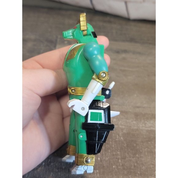 Green Power Ranger transform robot toy figure - Picture 4 of 7